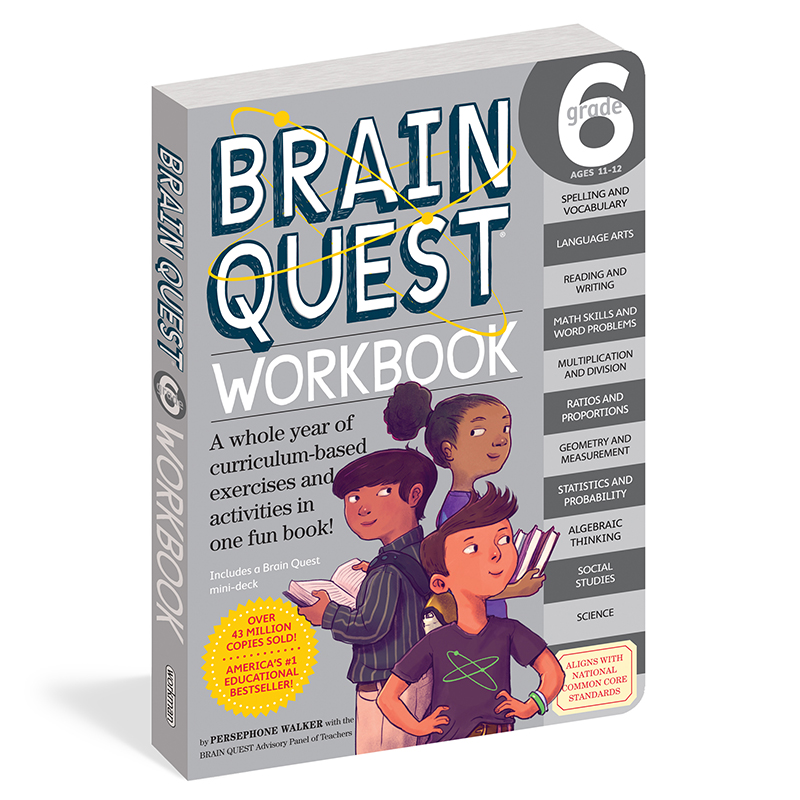 Brain Quest Workbook Grade 6