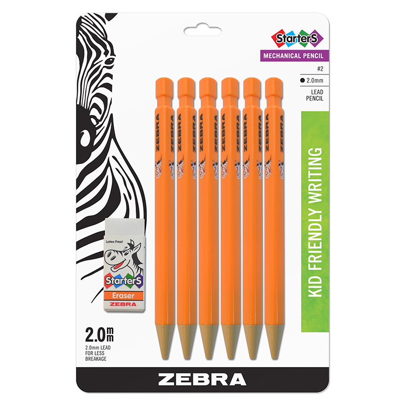 (6 Pk) 2 Hb 2mm Mech Pencil 6pk